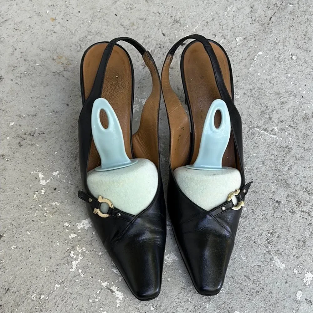 Classic Ferragamo slingbacks